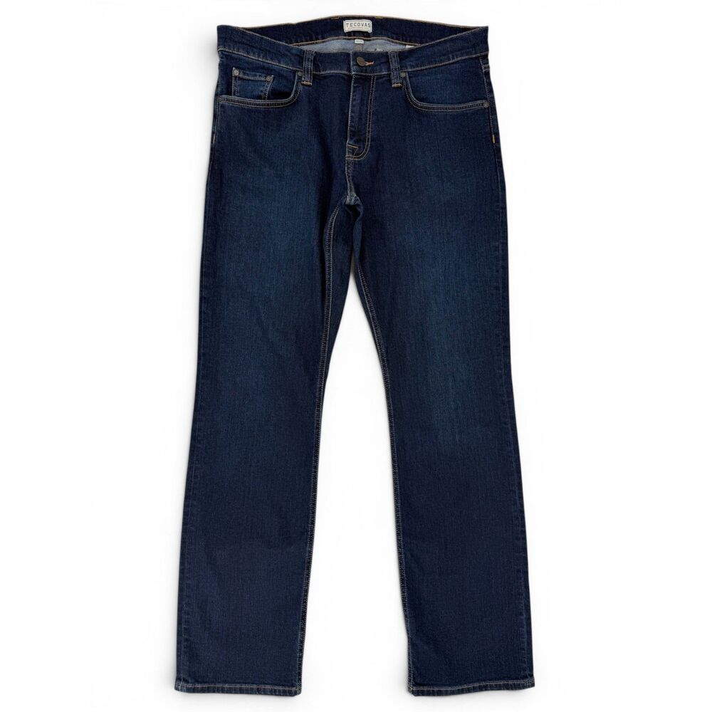 Tecovas Men's Standard Denim Jean Dark Blue 36x34